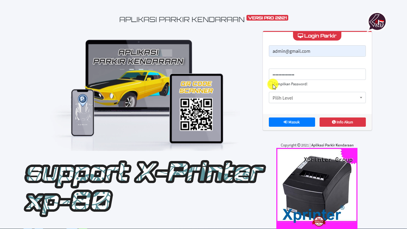 Aplikasi Parkir Kendaraan Pro Dengan Qr Code Dan Scanner Qr Code My Xxx Hot Girl 6671
