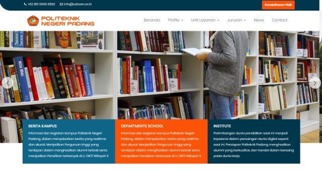 N102 - Website Politeknik Negeri Padang