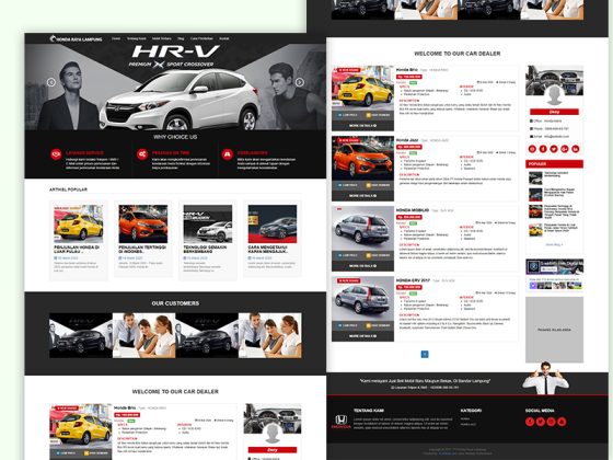 Website Penjualan (sales) Mobil dengan PHP dan MySQL