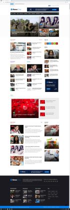 Template CMS Swarakalibata CI - NewsOne (News Magazine Template)