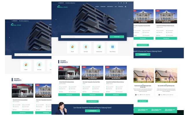 Website Property Responsive Design dengan PHP dan MySQL