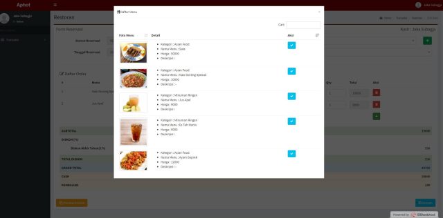 App Ho-rest - Aplikasi Menajemen Hotel dengan PHP dan MySQL