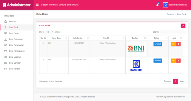 Aplikasi Wedding Organizer pemesanan online + company profile dengan  framework codeigniter