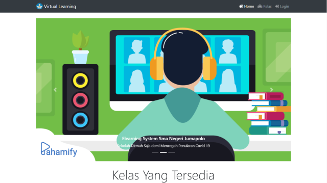 Aplikasi Pembelajaran Online (E-learning) Berbasis Web dengan PHP dan Mysql