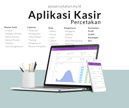 POS Percetakan dengan Codeigniter Framework