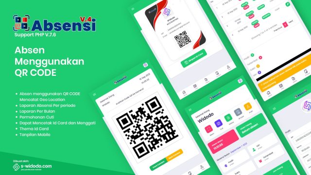 Aplikasi Absensi Mengunakan QR Code/Kode V.4.2 Cordinat Lokasi