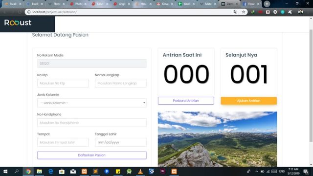 Aplikasi Antrian Tanpa Reload Page dengan PHP dan MySQL
