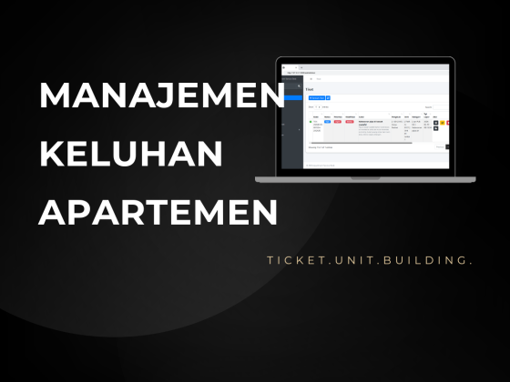 Apartment Service Desk Full Source Code Codeigniter 4 dan MySQL