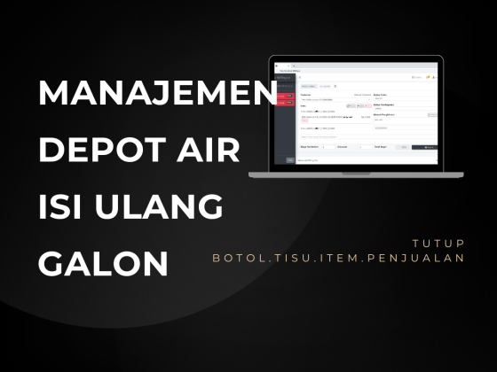 Aplikasi Penjualan untuk Depot Air Isi Ulang - Water Refilling Codeigniter 4