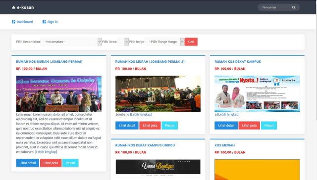 Aplikasi Kos - Kos an Online