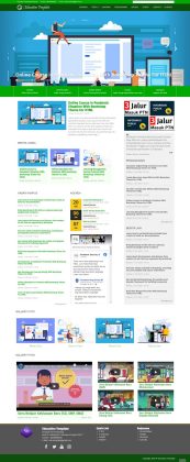 Website Profil Institusi Perguruan Tinggi (Kampus) - Bootstrap Template + CodeIgniter 3.x Support PHP 7