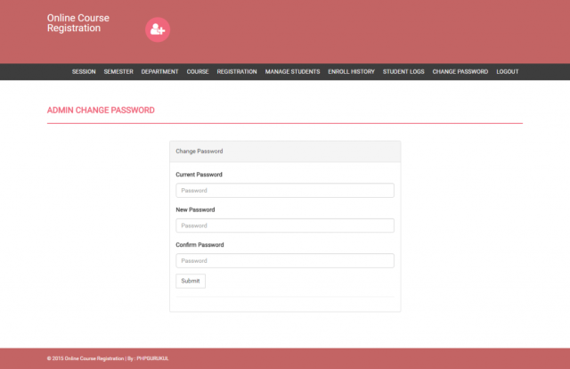 Sistem Pendaftaran Kursus Online dengan PHP dan MySQL