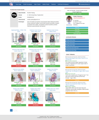 E-Commerce Reseller konsep Marketplace dengan Codeigniter + Rajaongkir