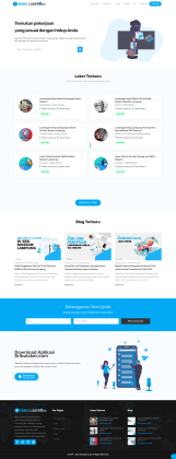 Web Custom Portal Lowongan Kerja PHP MYSQli PHP 7.6