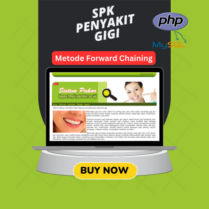 Aplikasi SPK Penyakit Gigi dengan Metode Forward Chaining PHP dan MySQL