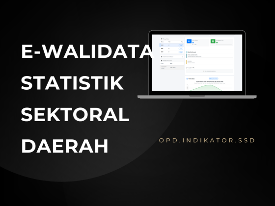Aplikasi Web E-Walidata Statistik Sektoral Daerah Codeigniter 4
